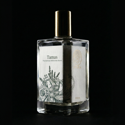 Svara Tamas chemical free perfume India – cool aldehydes mint and lavender skin safe fragrance